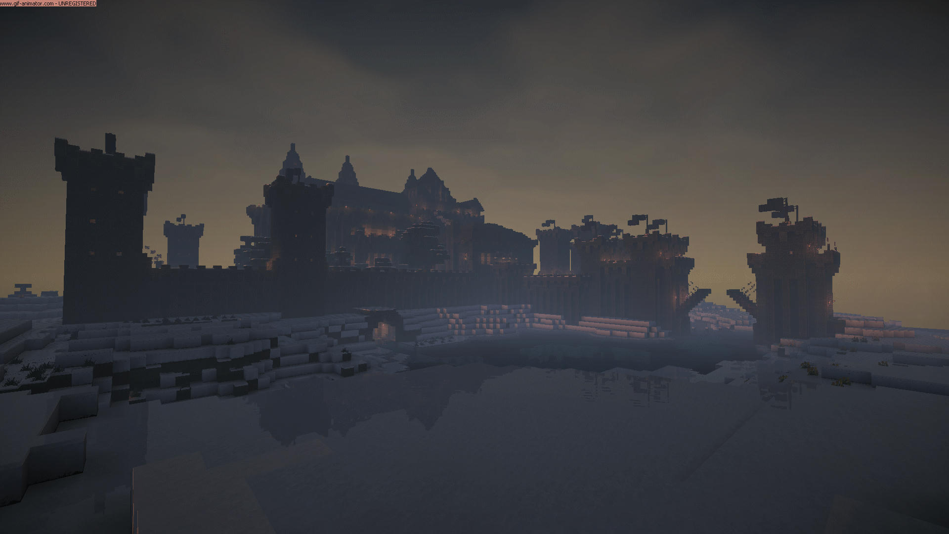 daylight cycle with the KUDA shaders v5.0.6