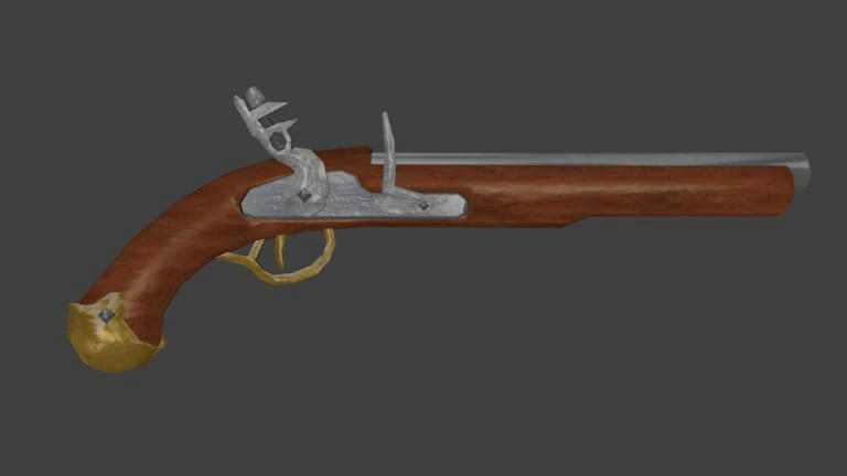 Making a Musket with Animations - Finished! | OpenGameArt.org