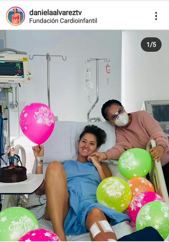  Finalmente, ayer viernes ella misma reapareció en un video en Instagram donde entre lágrimas dio a conocer que la prueba salió negativa, por lo que por fin había podido ver nuevamente a su madre luego del periodo de aislamiento