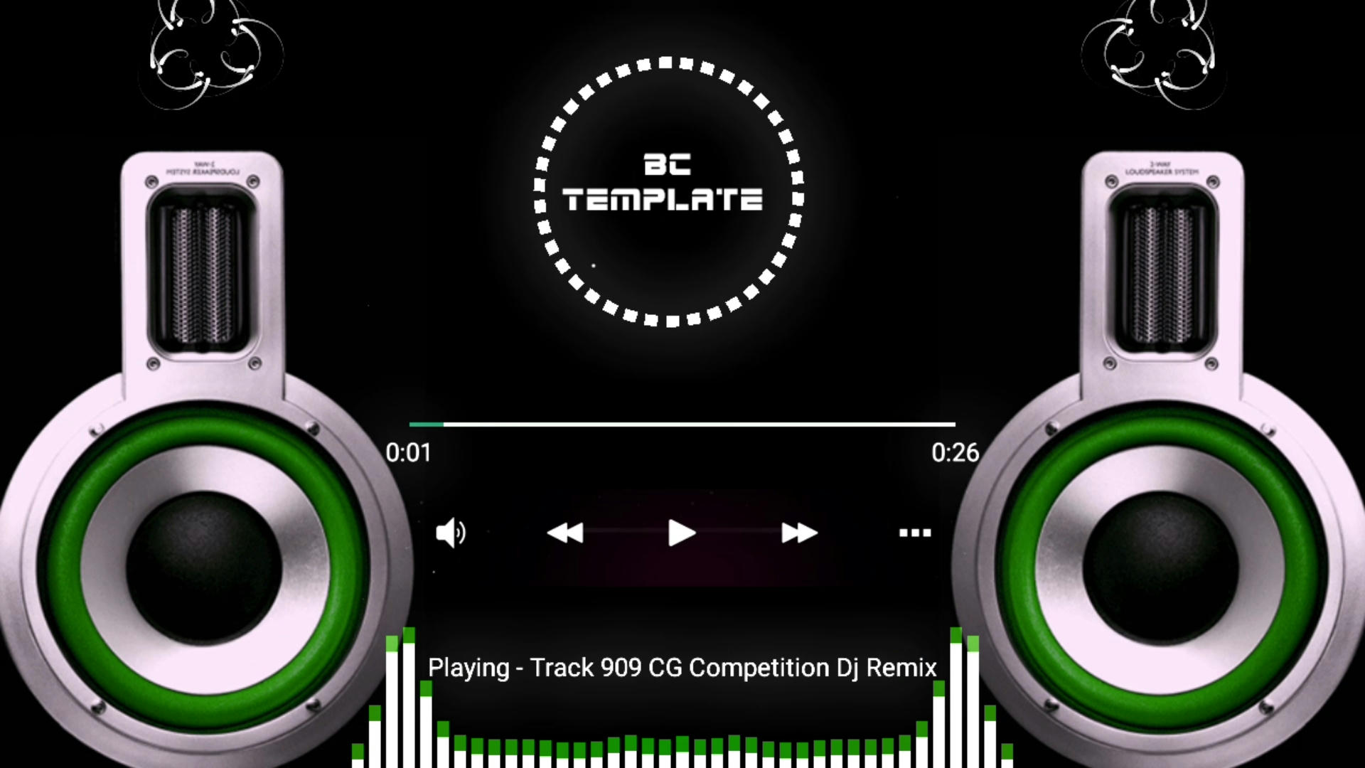 Music Sterio avee player template 418