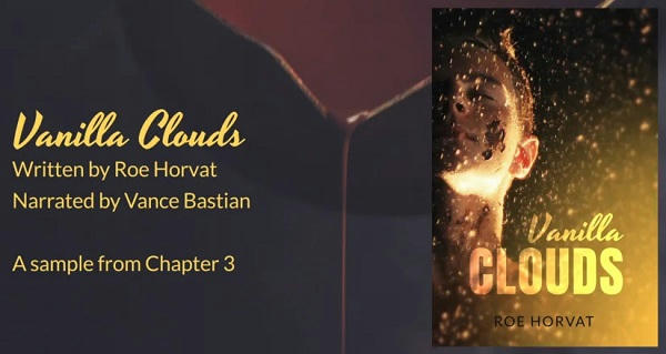 Roe Horvat - Vanilla Clouds Audio Book Banner