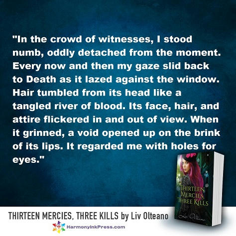 Liv Olteano - Thirteen Mercies, Three Kills Teaser