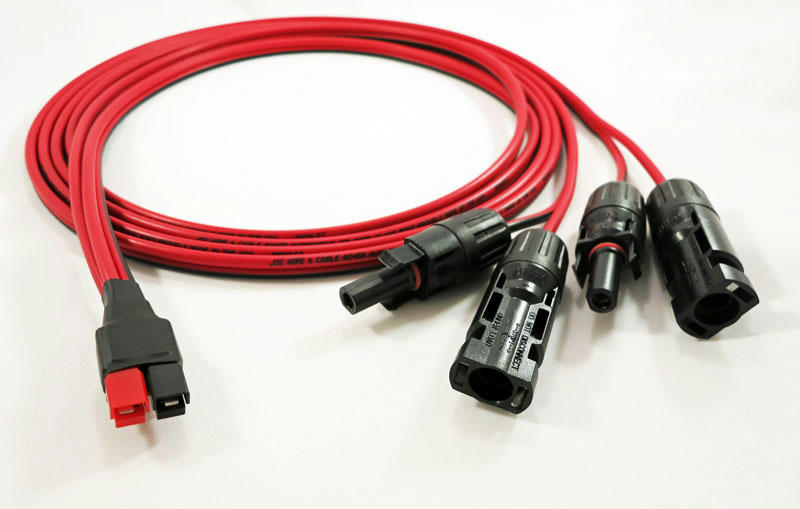 15/' feet ANDERSON POWERPOLE to MC4 Solar Connector 12AWG 45A Cable Cord Amp foot