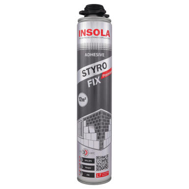 INSOLA Styro Fix Premium Klebeschaum für Dämmplatten