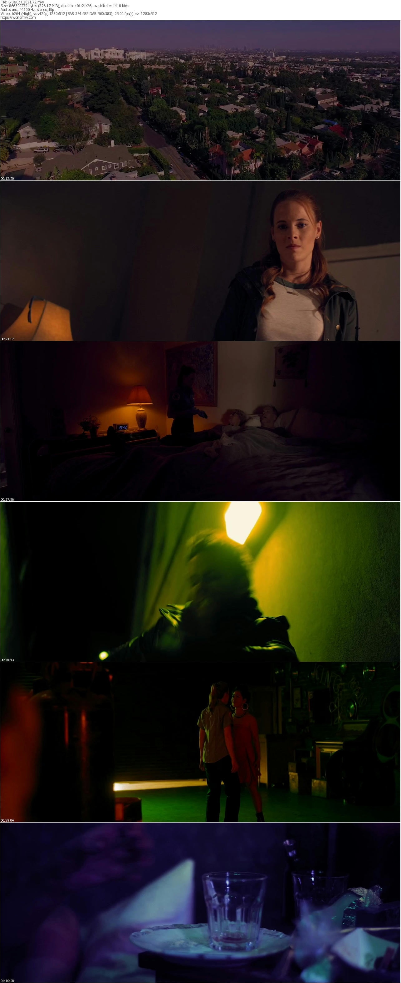 Blue Call 2021 720p WEB DL x264 worldmkv