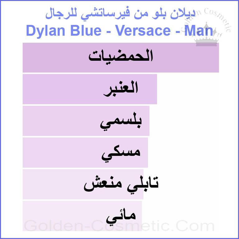 ديلان بلو من فيرساتشي للرجال Dylan Blue - Versace - Man