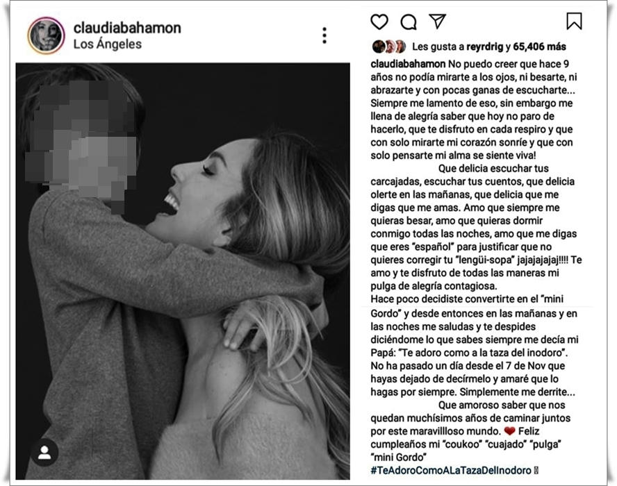  Claudia Bahamón contó en Redes que tuvo depresión postparto