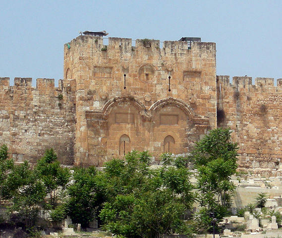 The golden gate of Jerusalem