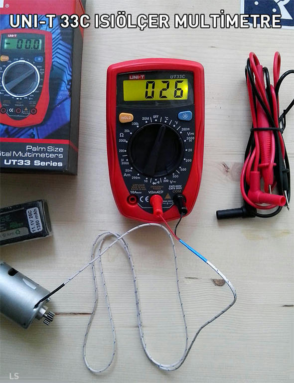 Uni-T 33C Isıölçer Multimetre