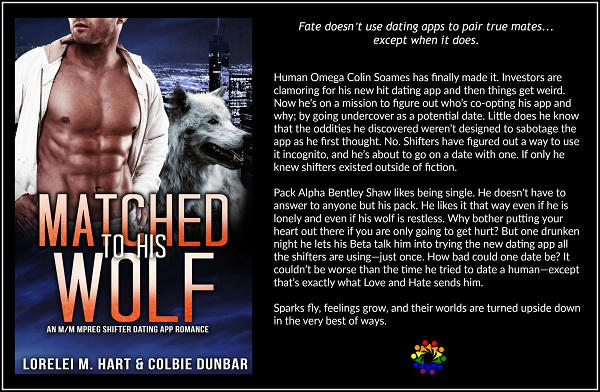 Lorelei M. Hart & Colbie Dunbar - Matched To His Wolf BLURB