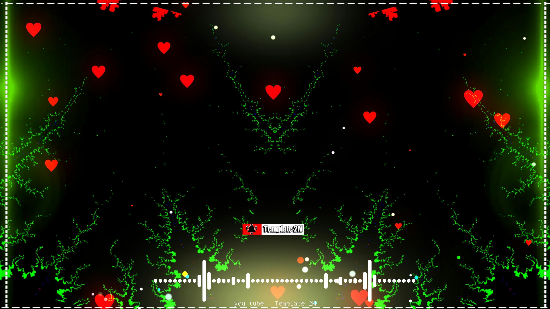 Audio Spectrum Avee Player Template 2M