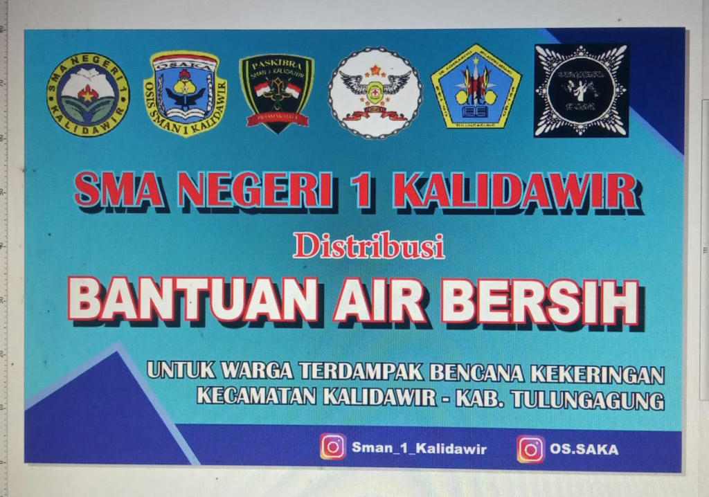 Berbagi air bersih