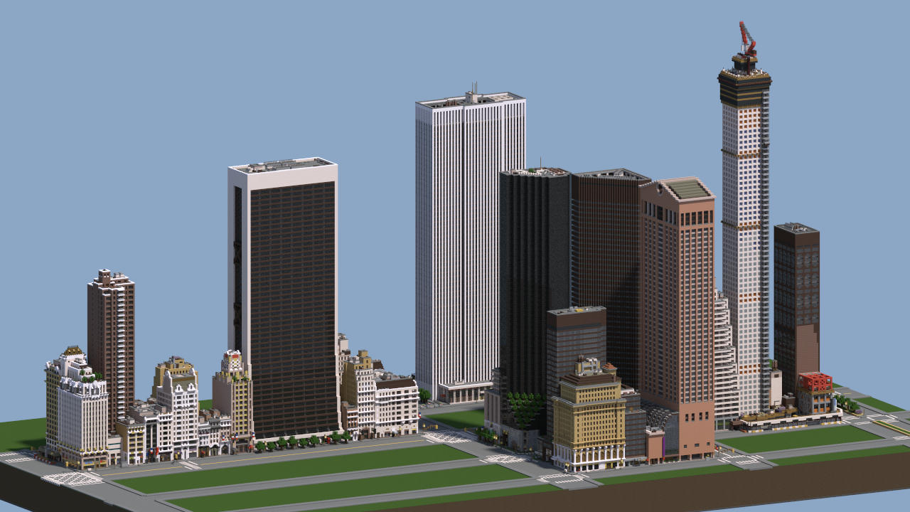 Midtown Manhattan New York City Download V2 4 Minecraft Map - mahattan ftf map roblox