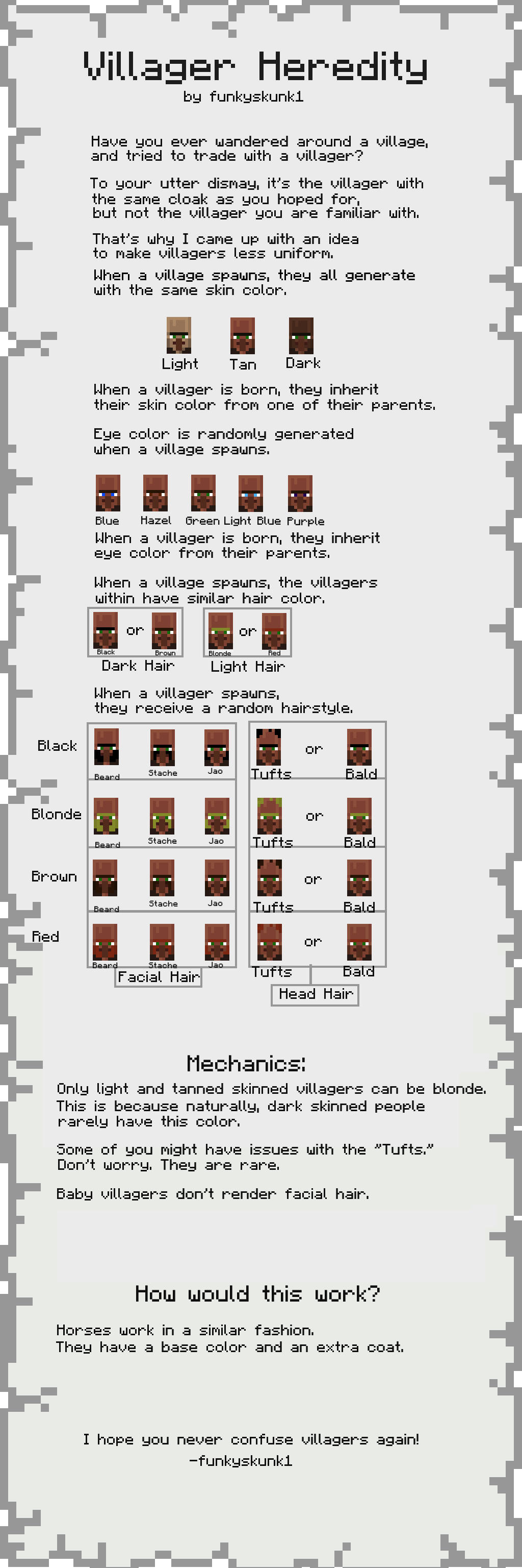villager heredity
