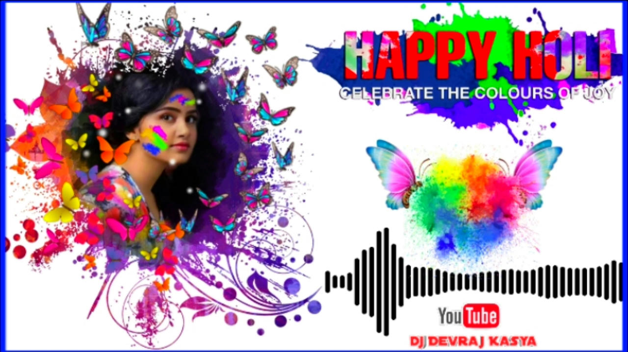 Awesome Holi avee player template download