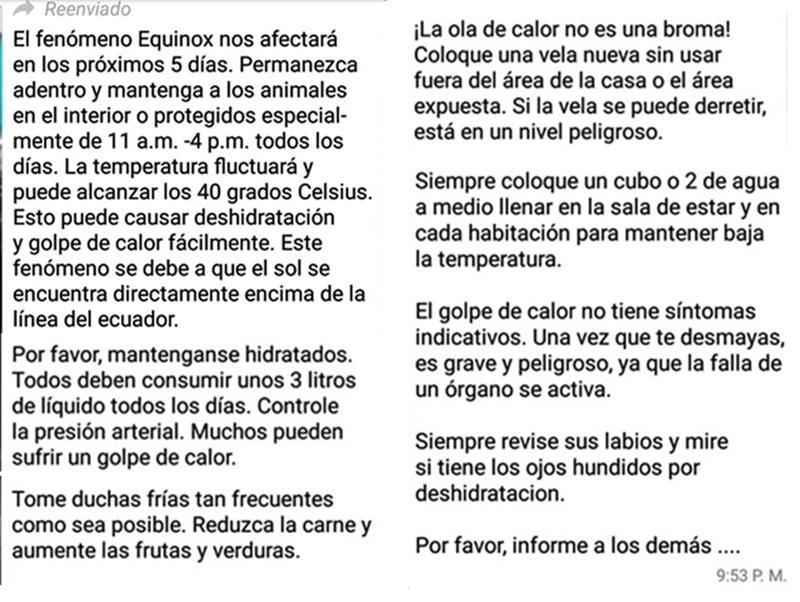  El fenómeno Equinox verdades, mentiras y mucho calor