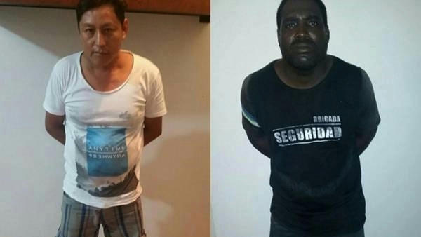  Estos dos hombres han sido presentados como los asesinos de las dos turistas argentinas en Ecuador