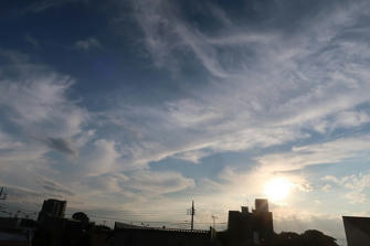 写真(夕方の天空その4)