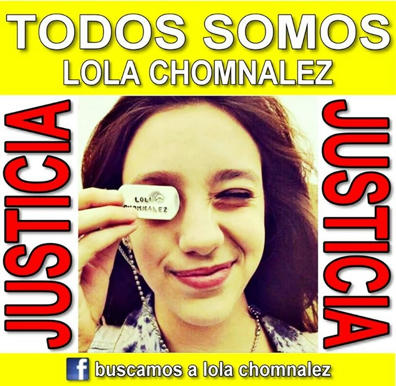 Todos somos Lola Chomnalez, unidos en un solo clamor de justicia