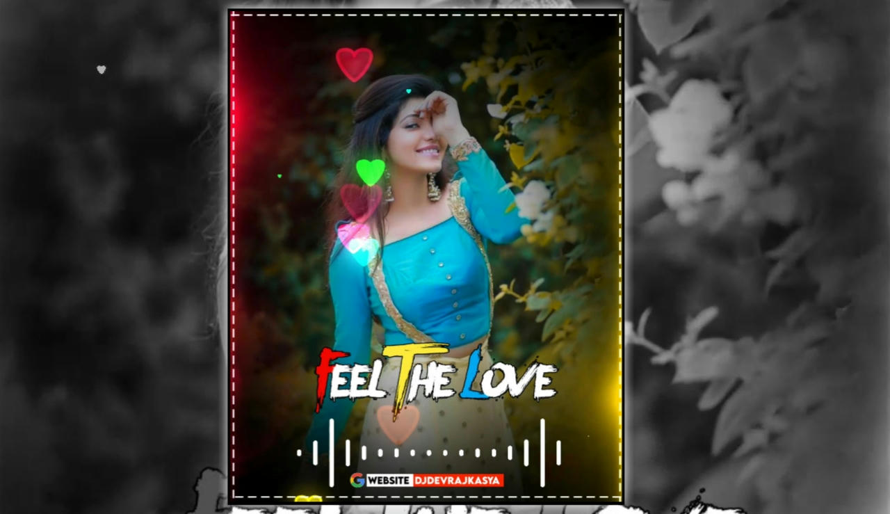 Feel The Love Green Screen whatsapp status video effects Download Full screen