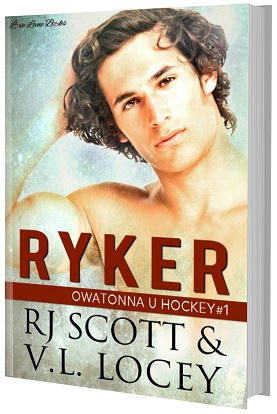 R.J. Scott & V.L. Locey - Ryker paperback Cover