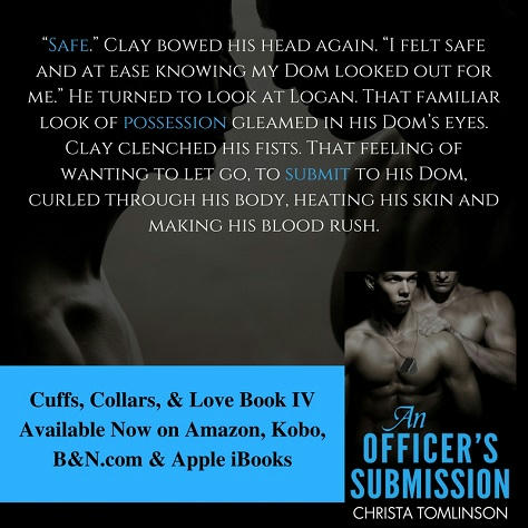 Christa Tomlinson - An Officer's Submission Teaser 1