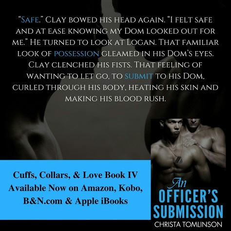 Christa Tomlinson - An Officer's Submission Teaser 1