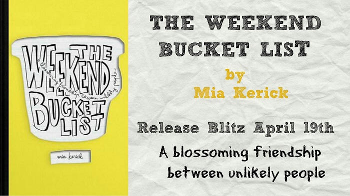 Mia Kerick - The Weekend Bucket List WBL Release