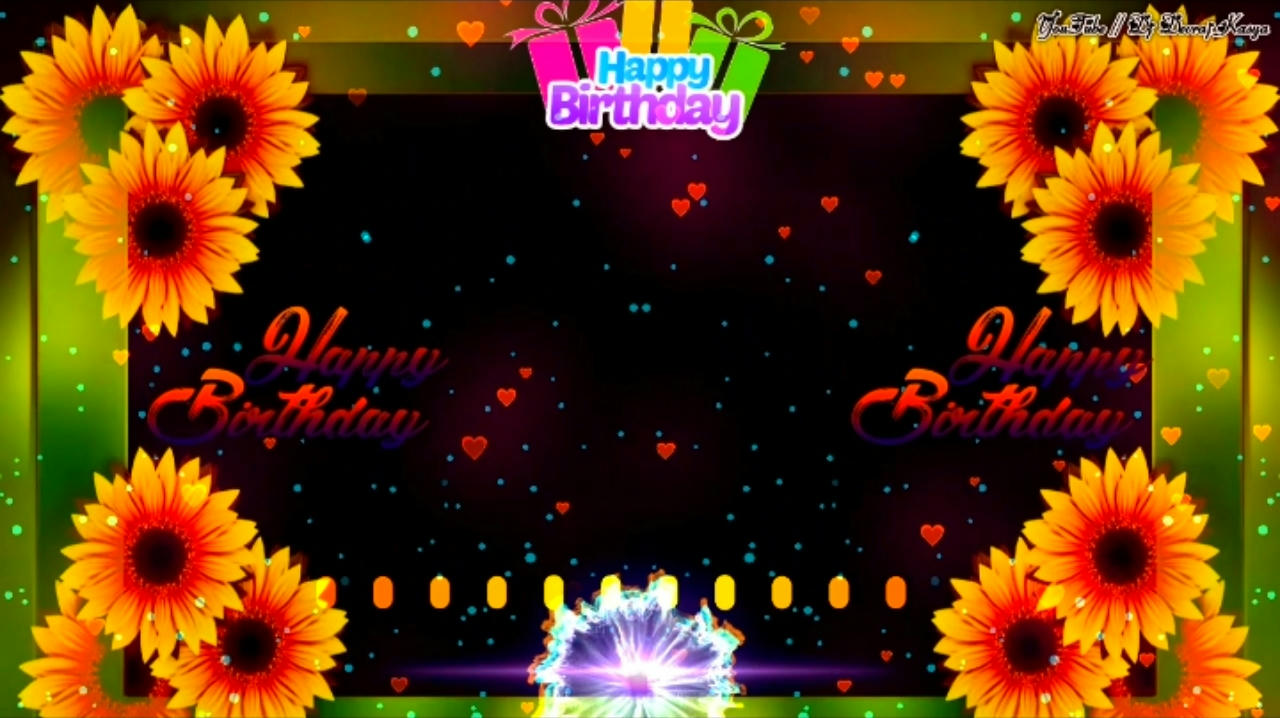 Happy  Birthday Avee Player Template Download