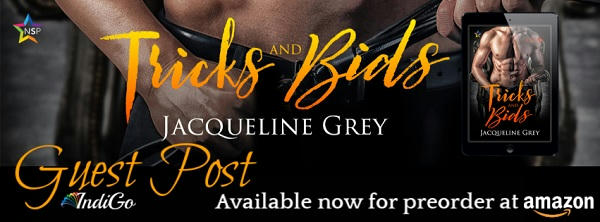Jacqueline Grey - Tricks & Bids Guest Post Banner
