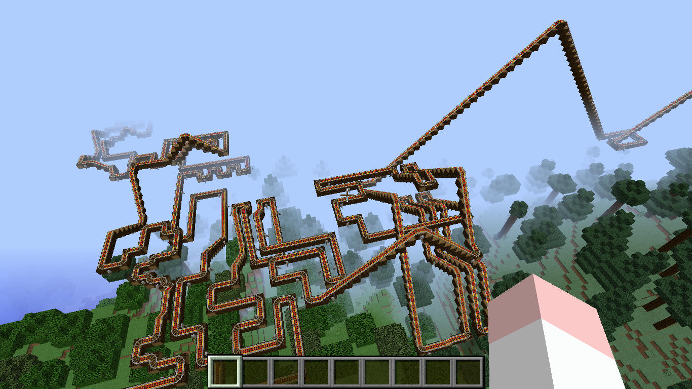 (1.8.7) Rollercoaster Map - Maps - Mapping and Modding: Java Edition ...