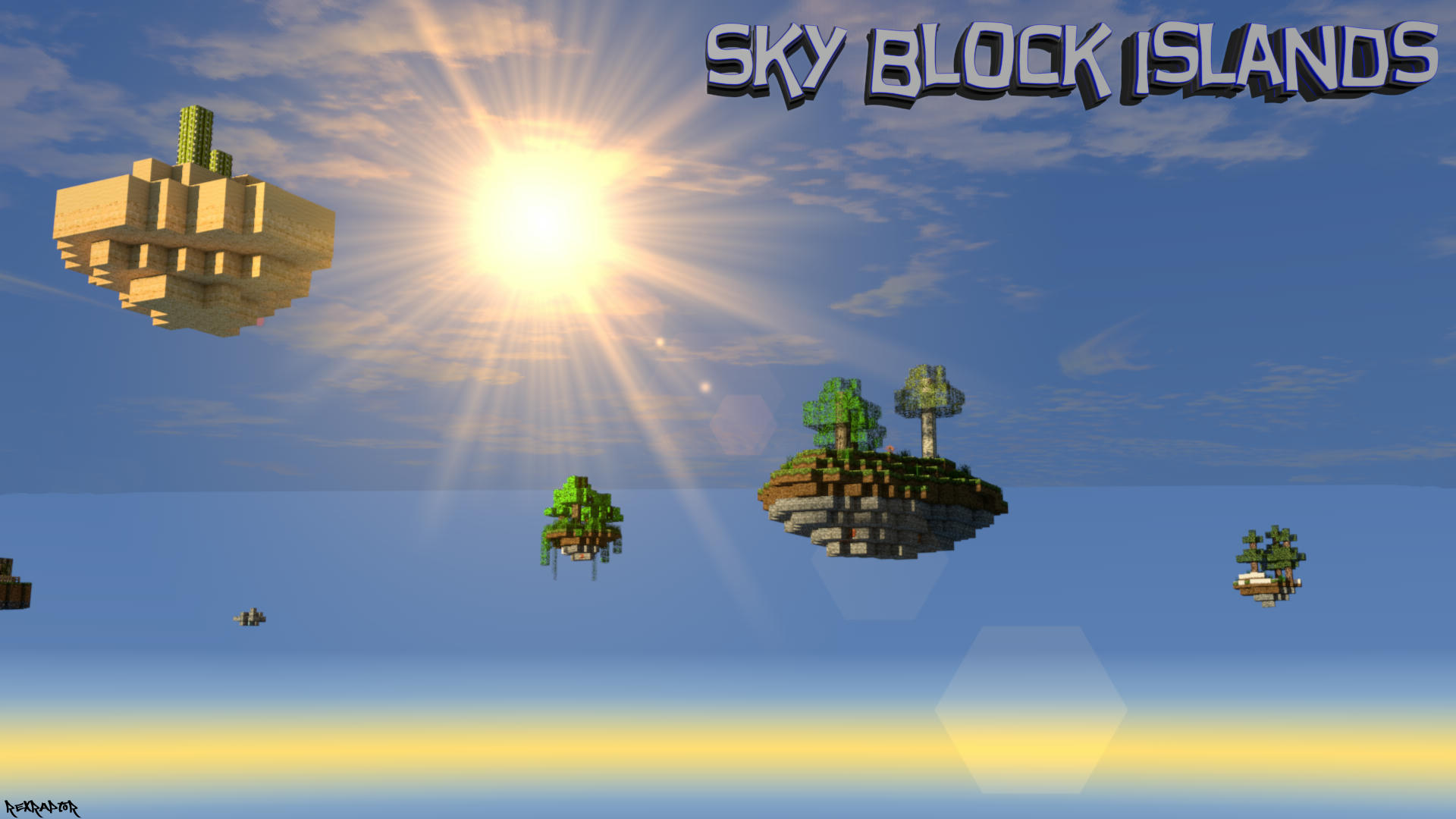 Mine Blocks-Sky Blocks #4-Mapa Atualizado(1.27) + Download na Descrição! 