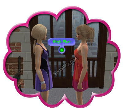 The Sims 2 Apartment Life Apartman Hayatı High Five Gesture Selamlama
