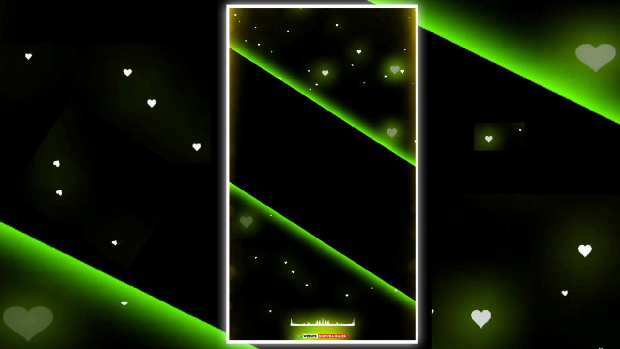 Lighting Green Full screen Watsapp  Template 2021