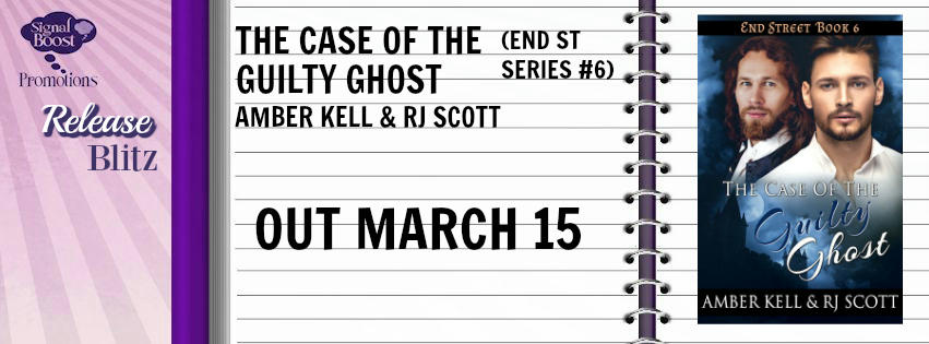 Amber Kell & R.J. Scott - The Case of the Guilty Ghost RB Banner