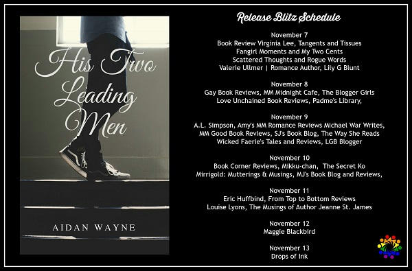 Aidan Wayne - His Two Leading Men SCHEDULE
