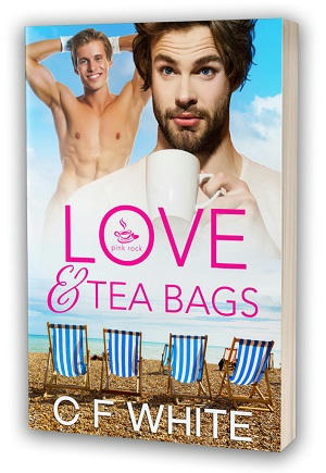 C.F. White - Love & Tea Bags Paperback 3d Cover