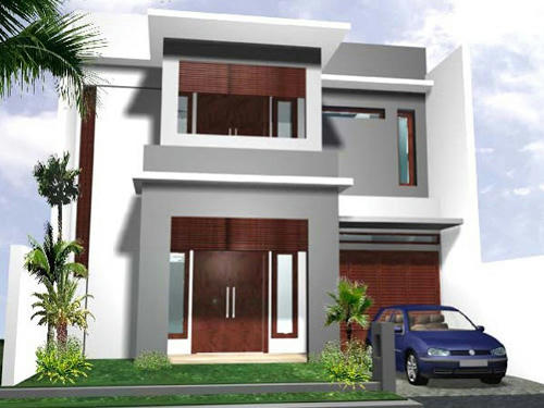 Contoh Desain Rumah Minimalis 2 Lantai Creo House
