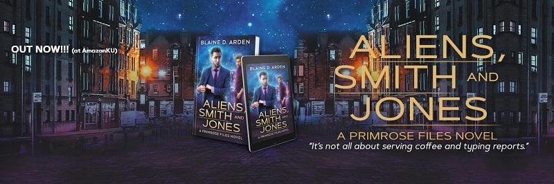 Blaine D. Arden - Aliens, Smith and Jones Banner