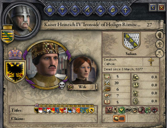 Oh, nice, quoting Caes- wait a minute. Oh god damn it, Crusader Kings. :  r/CrusaderKings