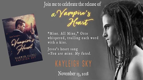 Kayleigh Sky - A Vampire's Heart FB Promo