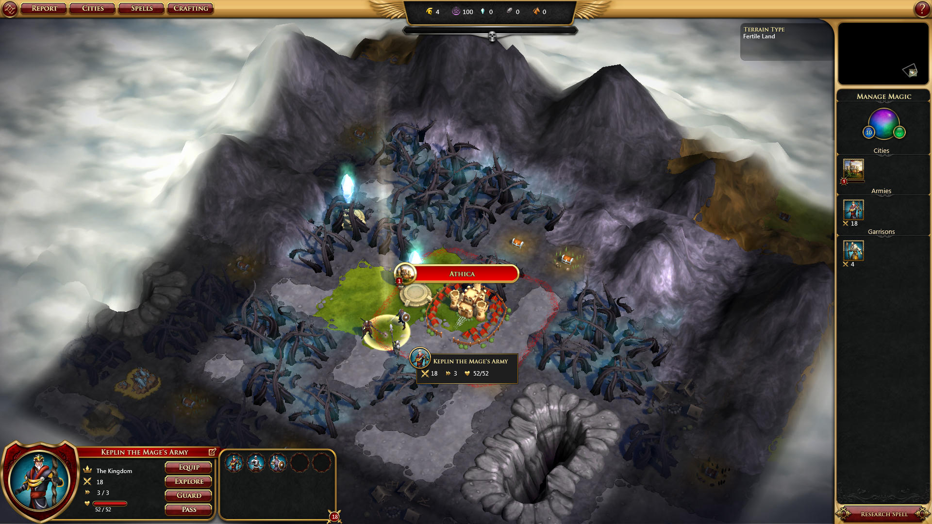 Great starting location