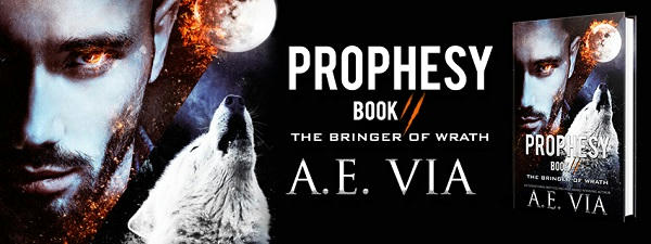 A.E. Via - Prophesy Book #2 The Bringer of Wrath Banner