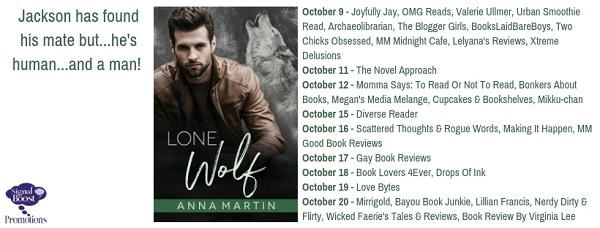 Anna Martin - Lone Wolf TourGraphic