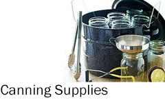 Canning Supplies