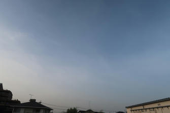 写真（夕方の天空その1）