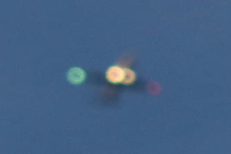 写真（夕方の天空その1拡大）