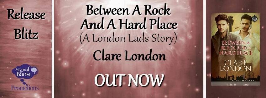 Clare London - Between A Rock & A Hard Place RBBanner