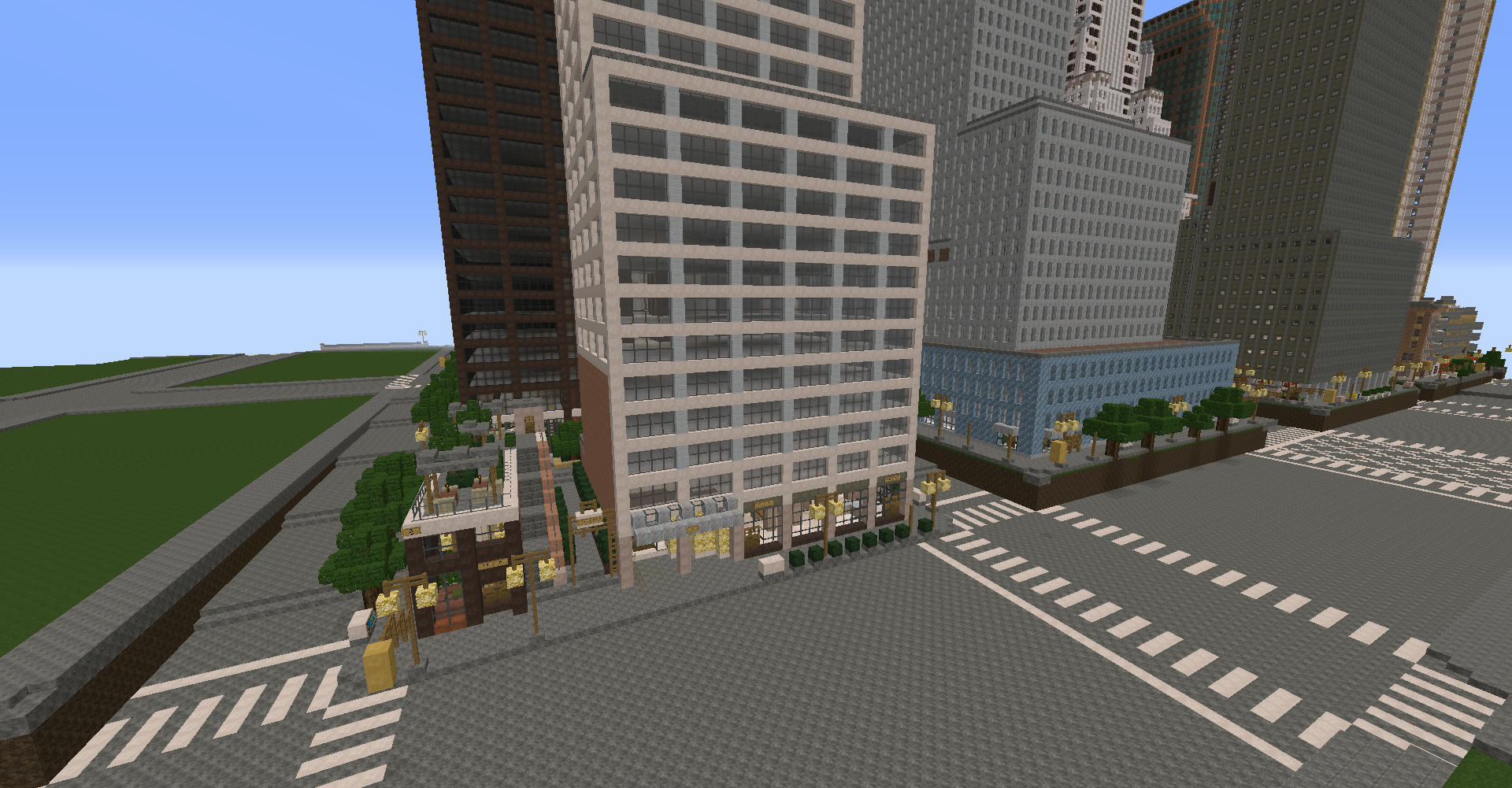 Midtown Manhattan, New York City (DOWNLOAD V2.0) Minecraft Project