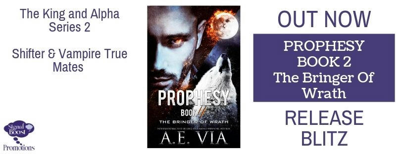 A.E. Via - Prophesy Book #2 The Bringer of Wrath RBBANNER-29